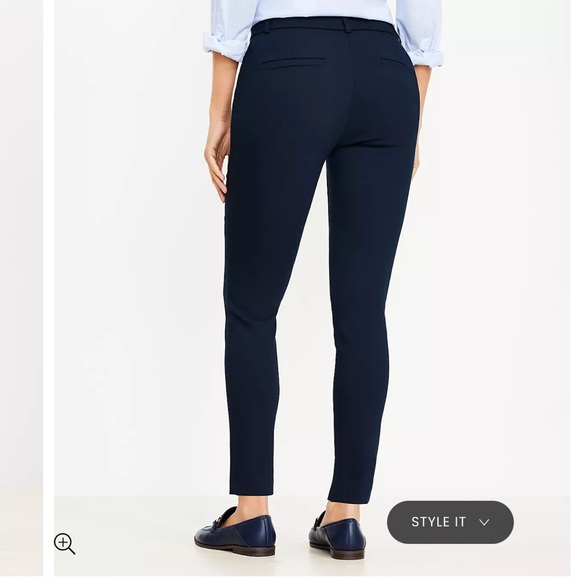 LIKE NEW. The Loft Curvy Sutton Skinny Pant - Picture 3 of 8